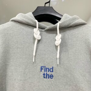 áo khoác hoodie the find xám