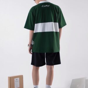 áo thun polo wns xanh rêu