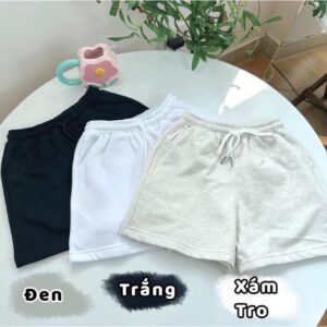 quần short thun nữ