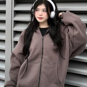 áo khoác hoodie phản quang