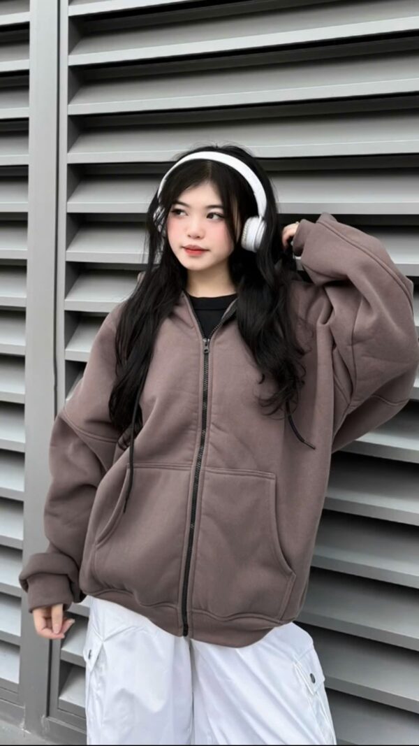 áo khoác hoodie phản quang