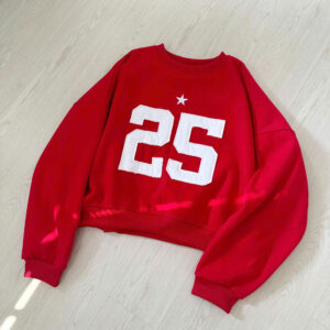 áo sweater sô 25 đỏ