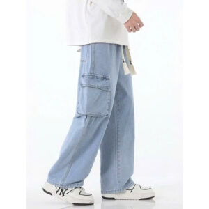 quần jeans dài túi hộp