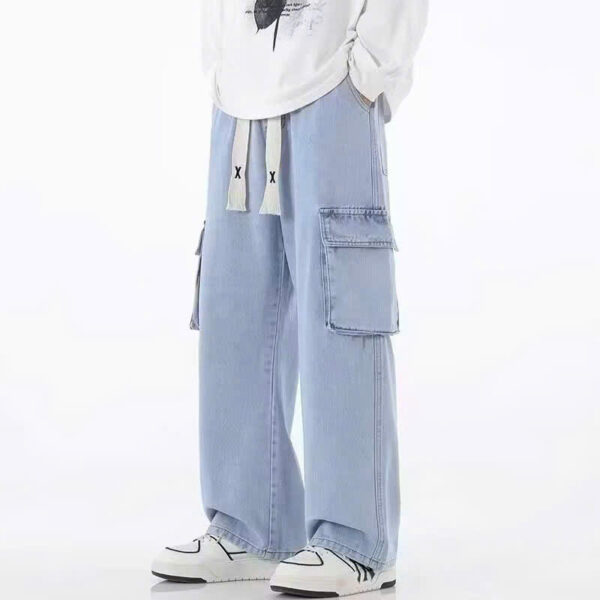 quần jeans dài túi hộp