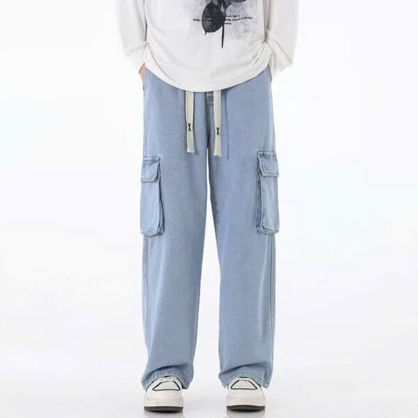 quần jeans dài túi hộp