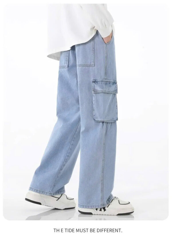 quần jeans dài túi hộp