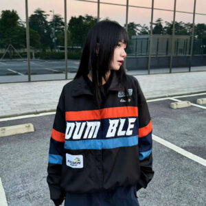 Áo Khoác Dù Racing Form Boxy