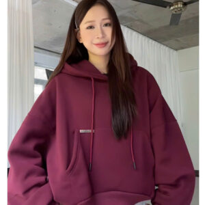 áo khoác hoodie boxy