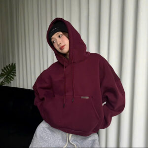 áo khoác hoodie boxy