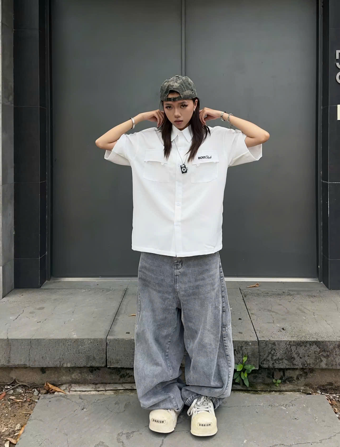 áo sơ mi boxy áo sơ mi boxy