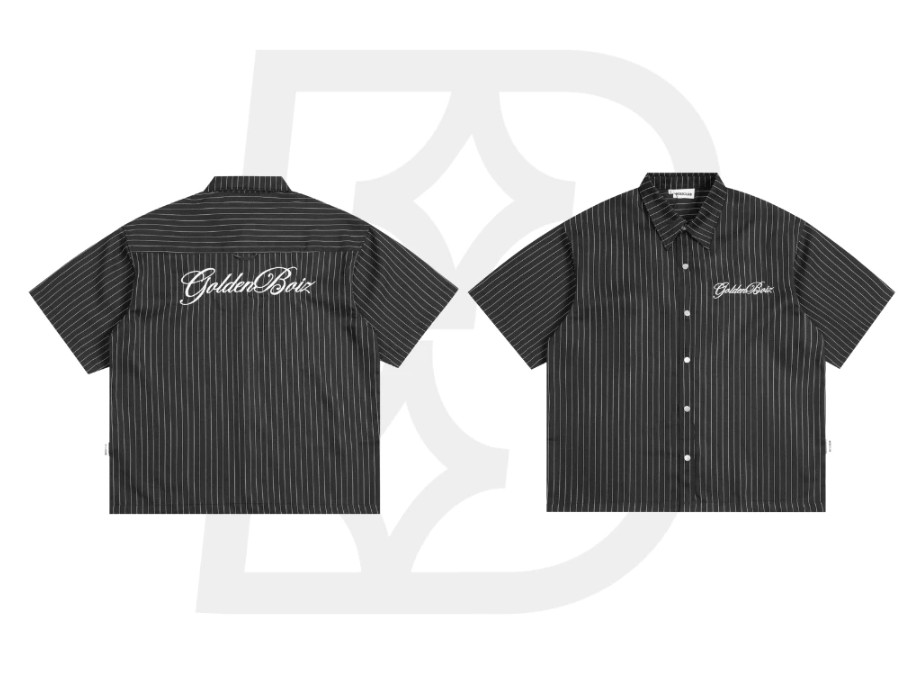 ao-so-mi-boxy (3) áo sơ mi kẻ sọc form boxy