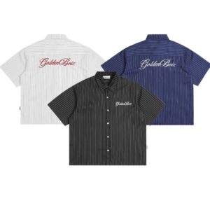 áo sơ mi kẻ sọc form boxy