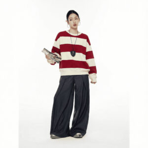 áo sweater kẻ sọc ngang