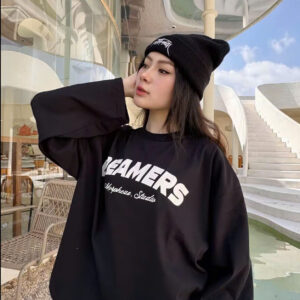 áo thun tay dài form boxy