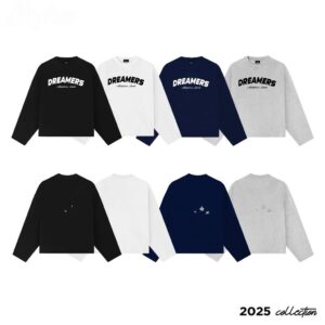 áo thun tay dài form boxy