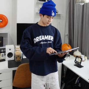 áo thun tay dài form boxy